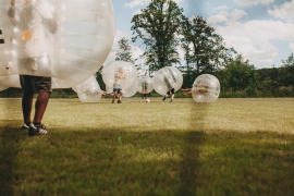 Ein Highlight war das Loopy-Ball-Turnier auf der Fußballwiese. 