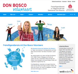 Don Bosco Volunteers Website 2017